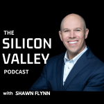 the silicon valley podcast with shawn flynn logo